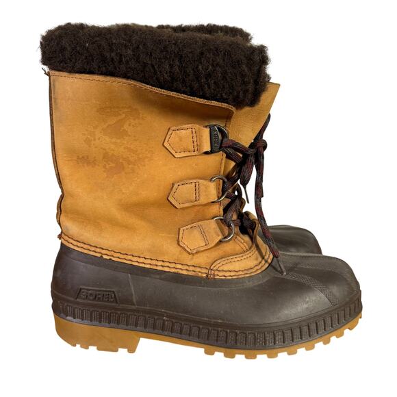 Sorel Badger Snow Duck Boots Men's 6 - Picture 1 of 6